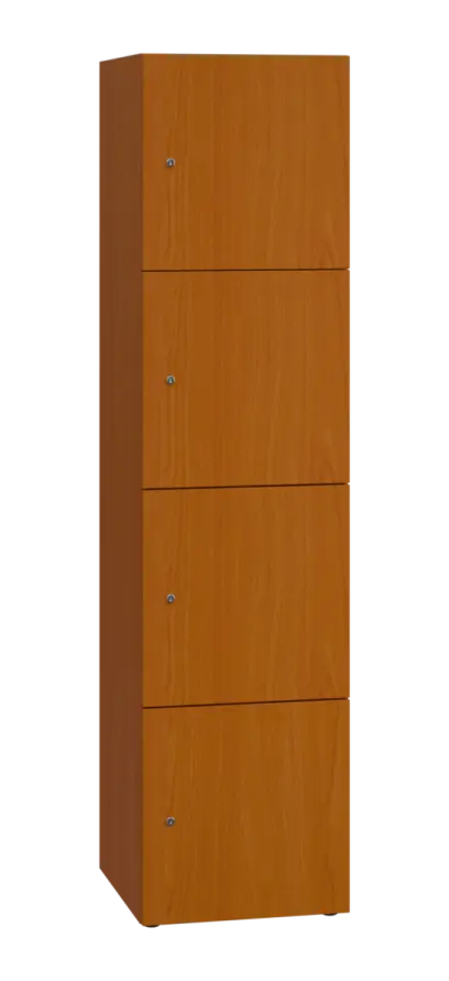 DOMINIT 44 úložná skříň 4-boxová, 1817x450x400 mm, třešeň šumavská